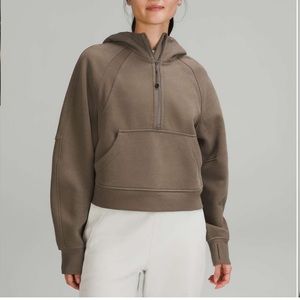 Lululemon Scooba Half Zip in Nomad Size Xs/s